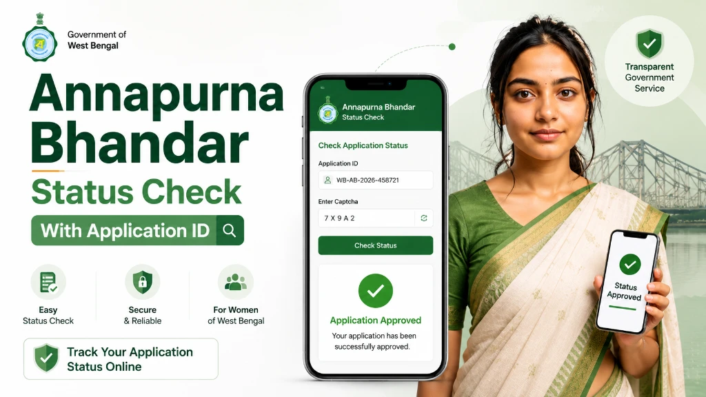 Annapurna Bhandar Yojana Status Check with Application ID